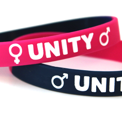 Debossed Printed Wristband Segmented