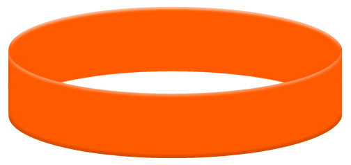 Wristband Color Example - Orange